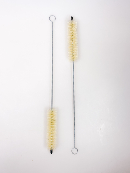 Haushalt- / Abflussbürste - Naturborste Länge 30 cm, Ø 20 mm, Schutzkappe